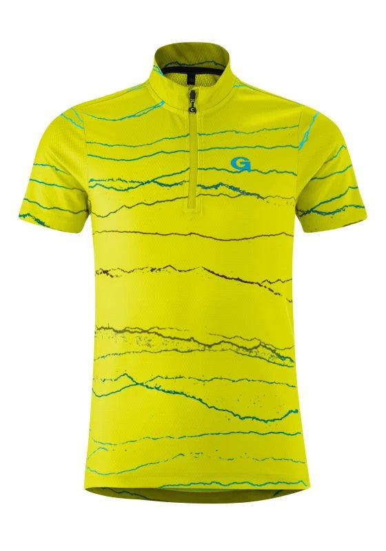 Gonso Kinder-Bikeshirt-1/2-HZ Triest Safety Yellow