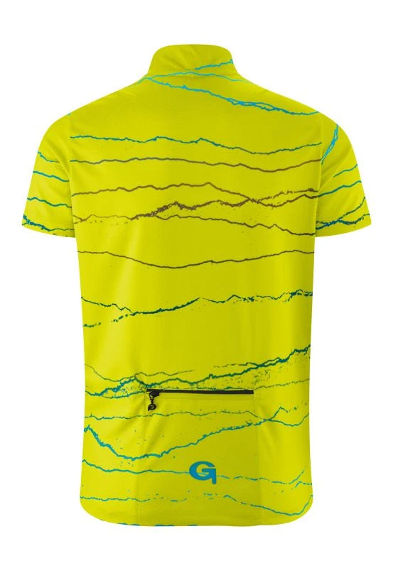 Gonso Kinder-Bikeshirt-1/2-HZ Triest Safety Yellow