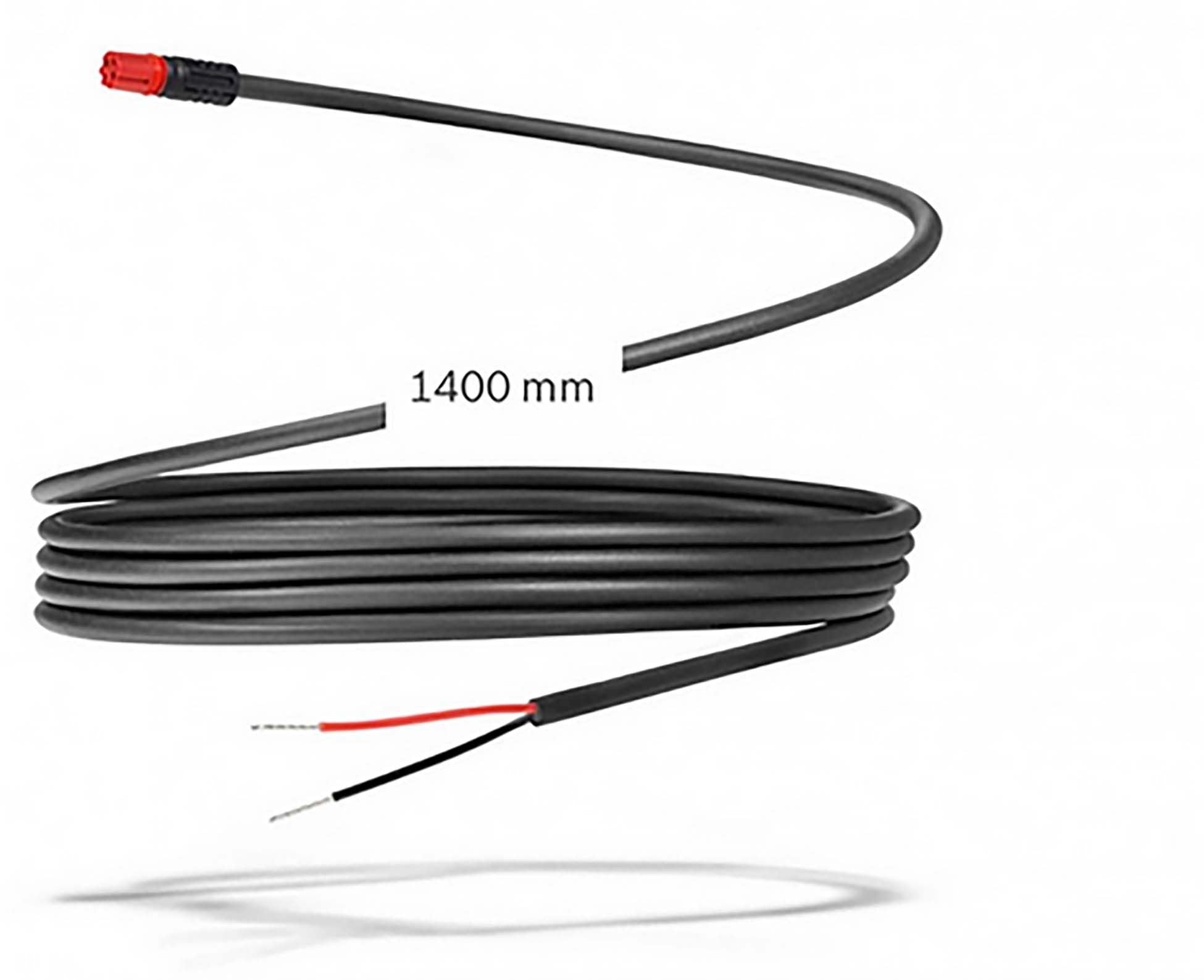 Bosch Lichtkabel Rücklicht, 1.400 mm (BCH3330_1400) - Liquid-Life #Wähle Deine Farbe_Schwarz