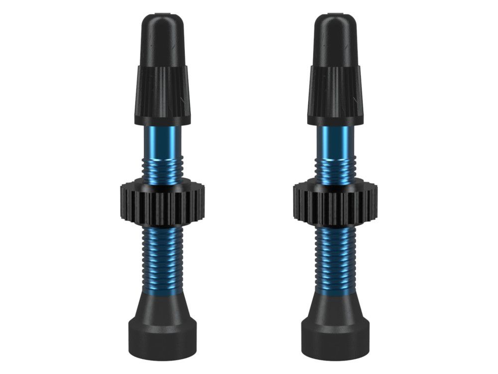 ventil mountainbike WTB TCS Tubeless-Ventil Presta Aluminium Blau
