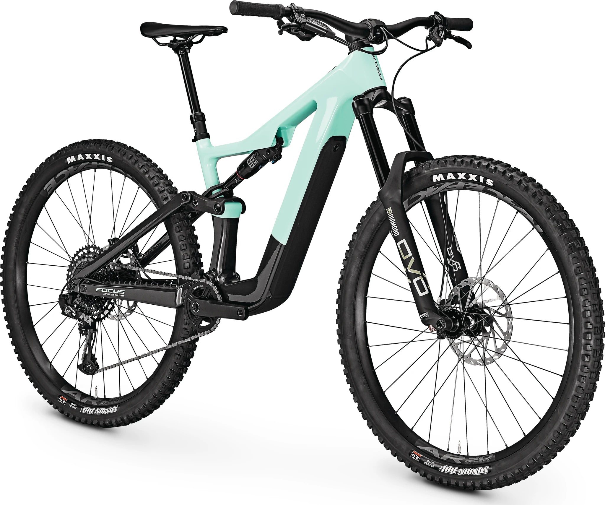 Focus JAM² SL 8.7 Poolgreen / Carbon glossy 1