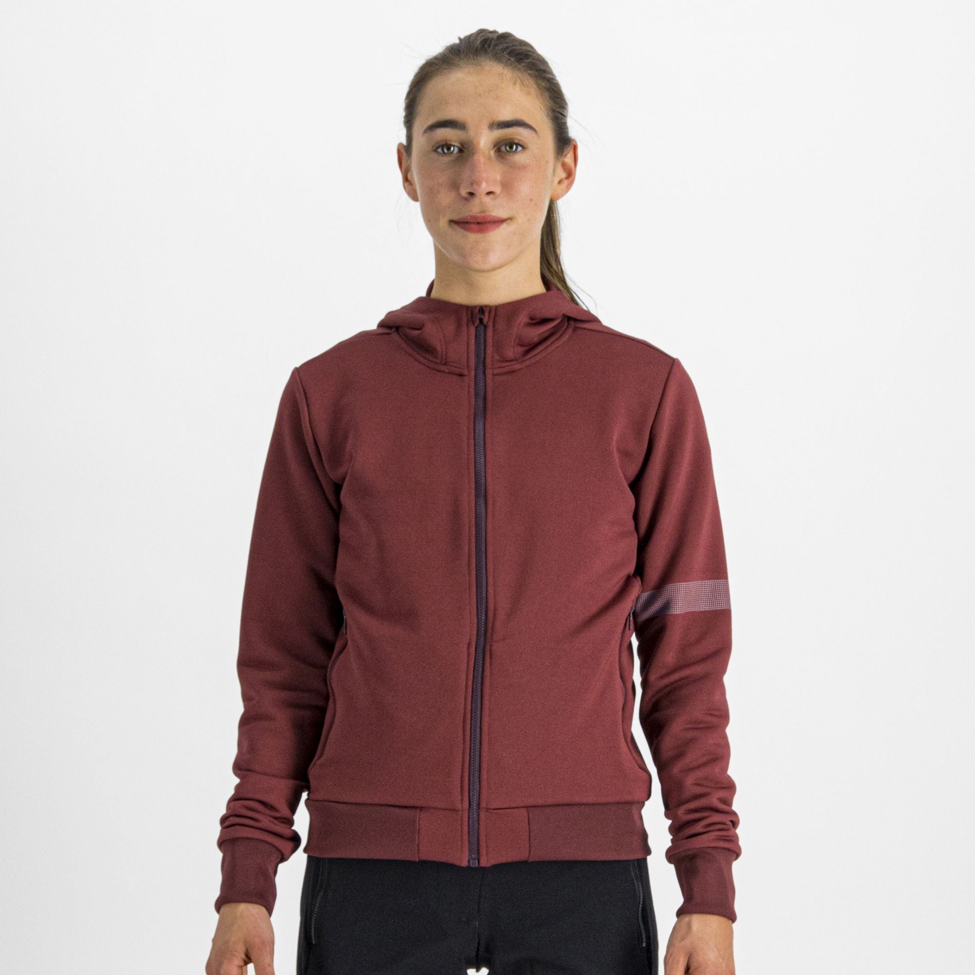 Sportful Giara W Hoodie - Liquid-Life #Wähle Deine Farbe_Red Wine