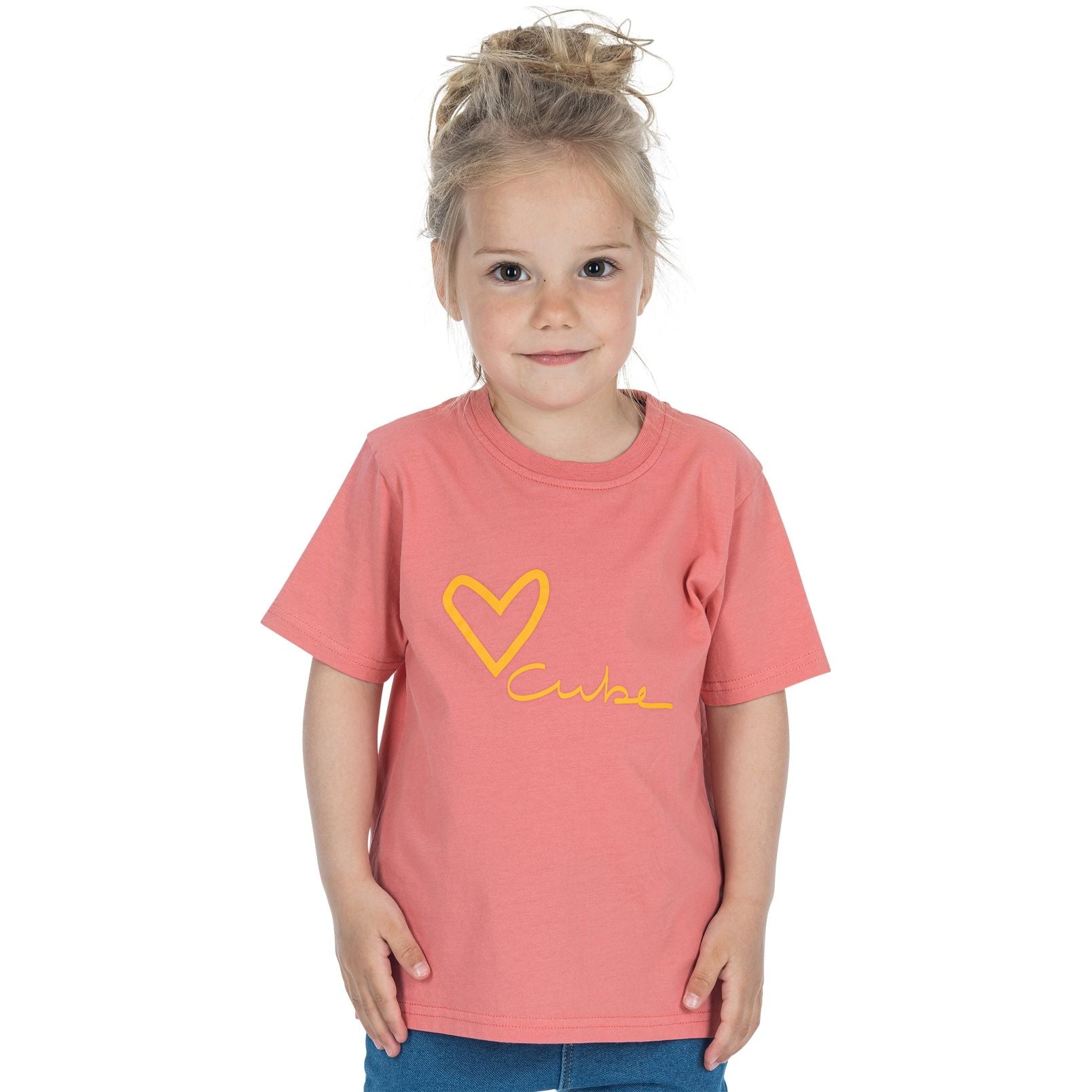 Cube Organic T-Shirt ROOKIE Bicycle Love - Liquid-Life #Wähle Deine Farbe_pink