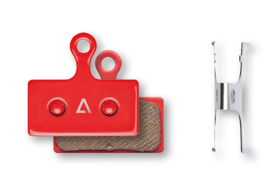 Acid ACID Scheibenbremsbelag Shimano XTR XT SLX Alf gesintert - Liquid-Life #Wähle Deine Farbe_Rot