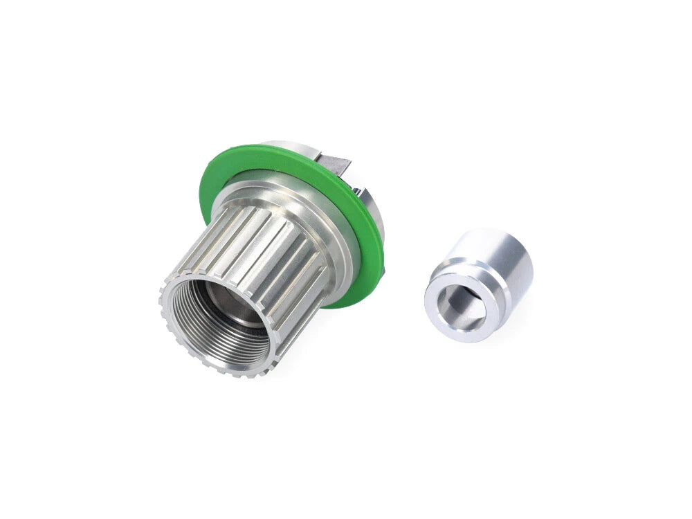 HOPE PRO 4 MicroSpline Aluminium Freehubs #Wähle Deine Farbe_Silber/ Grün