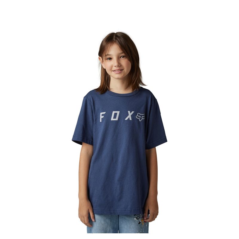 Fox Yth Absolute SS Tee - Liquid-Life #Wähle Deine Farbe_Deep Cobalt