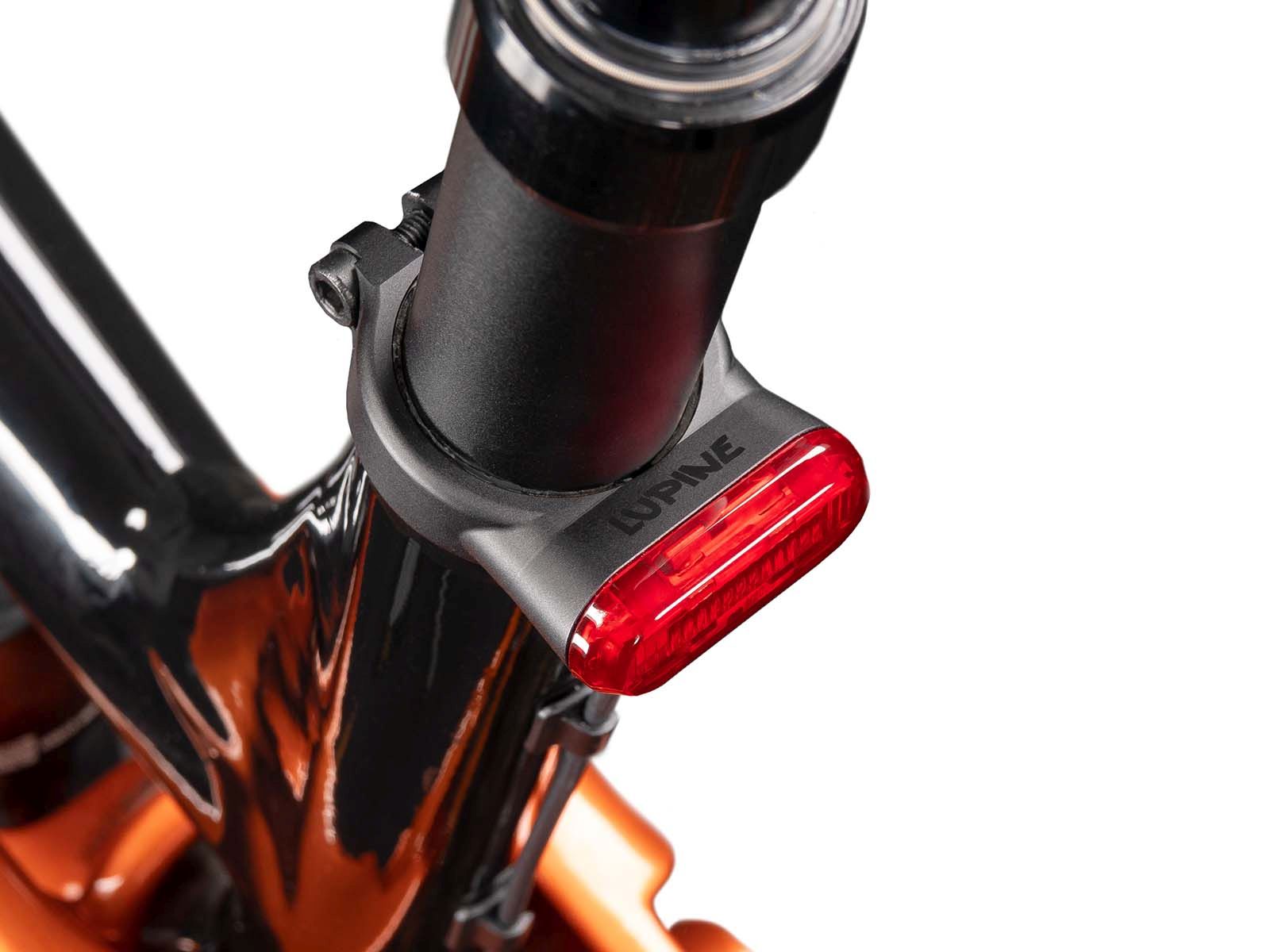 rennrad c14 Lupine C14 Rücklicht 34,9mm: Erstes E-Bike Licht mit Bremslicht