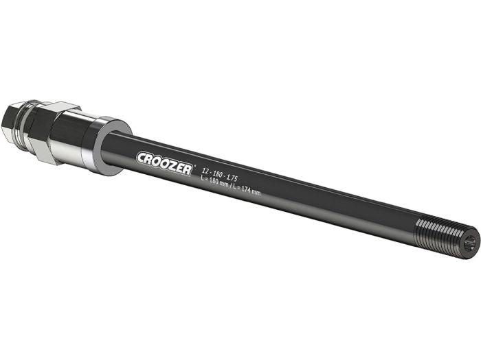 Croozer Steckachs-Adapter A, 12x1.75, 174 /180mm - Liquid-Life #Wähle Deine Farbe_Schwarz