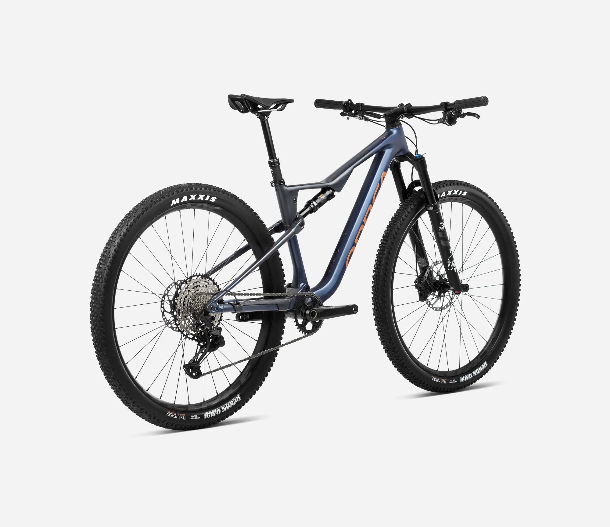 Orbea OIZ H30 Moondust Blue-Leo Orange