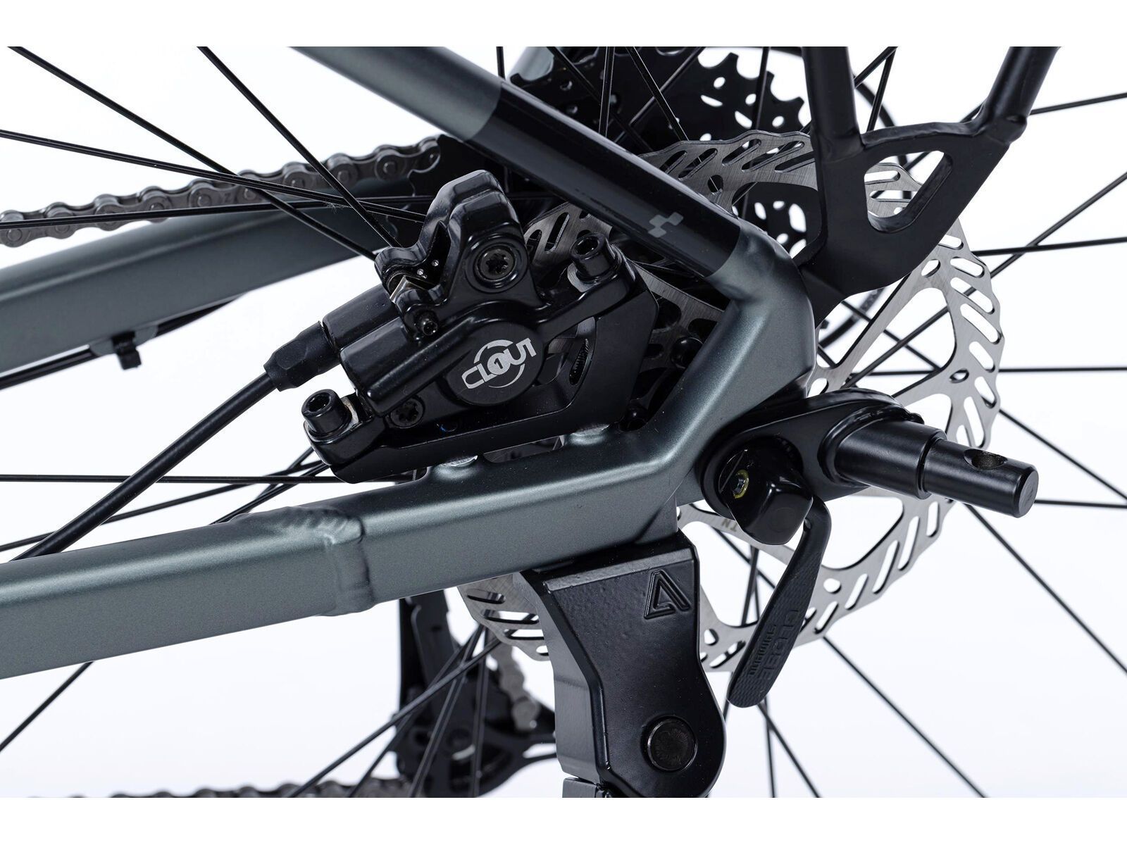 Acid Kupplung Universal für Kinder Fahrradanhänger Doub - Liquid-Life #Wähle Deine Farbe_schwarz