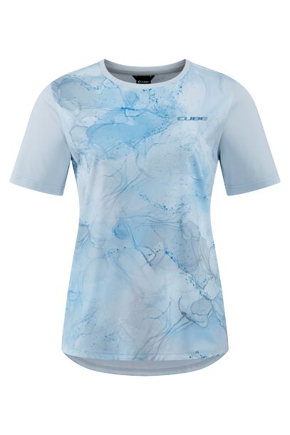 Cube ATX WS Rundhalstrikot kurzarm - Liquid-Life #Wähle Deine Farbe_marble