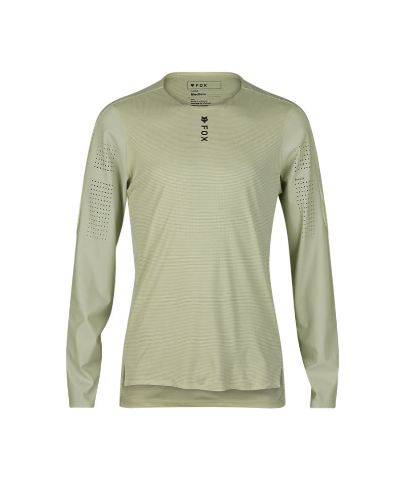 Fox Flexair Pro LS Jersey - Liquid-Life #Wähle Deine Farbe_Cactus