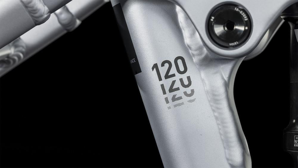 Cube Stereo Hybrid 120 Race 625 polarsilver´n´black