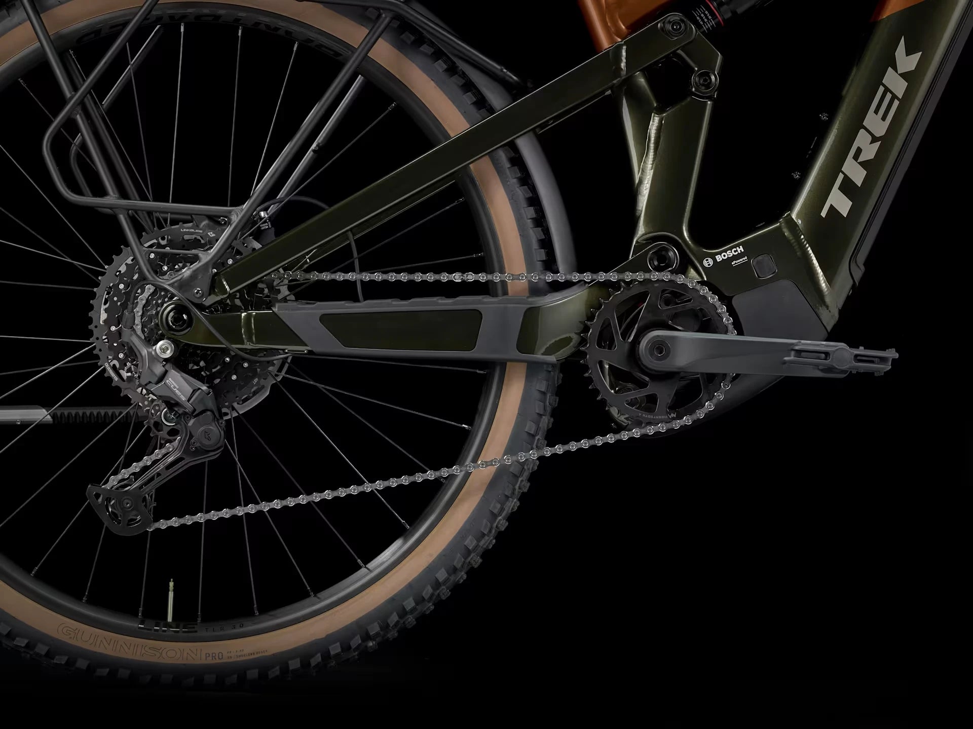 Trek Powerfly+ FS 4 EQ 600Wh Pennyflake/Olive 2025