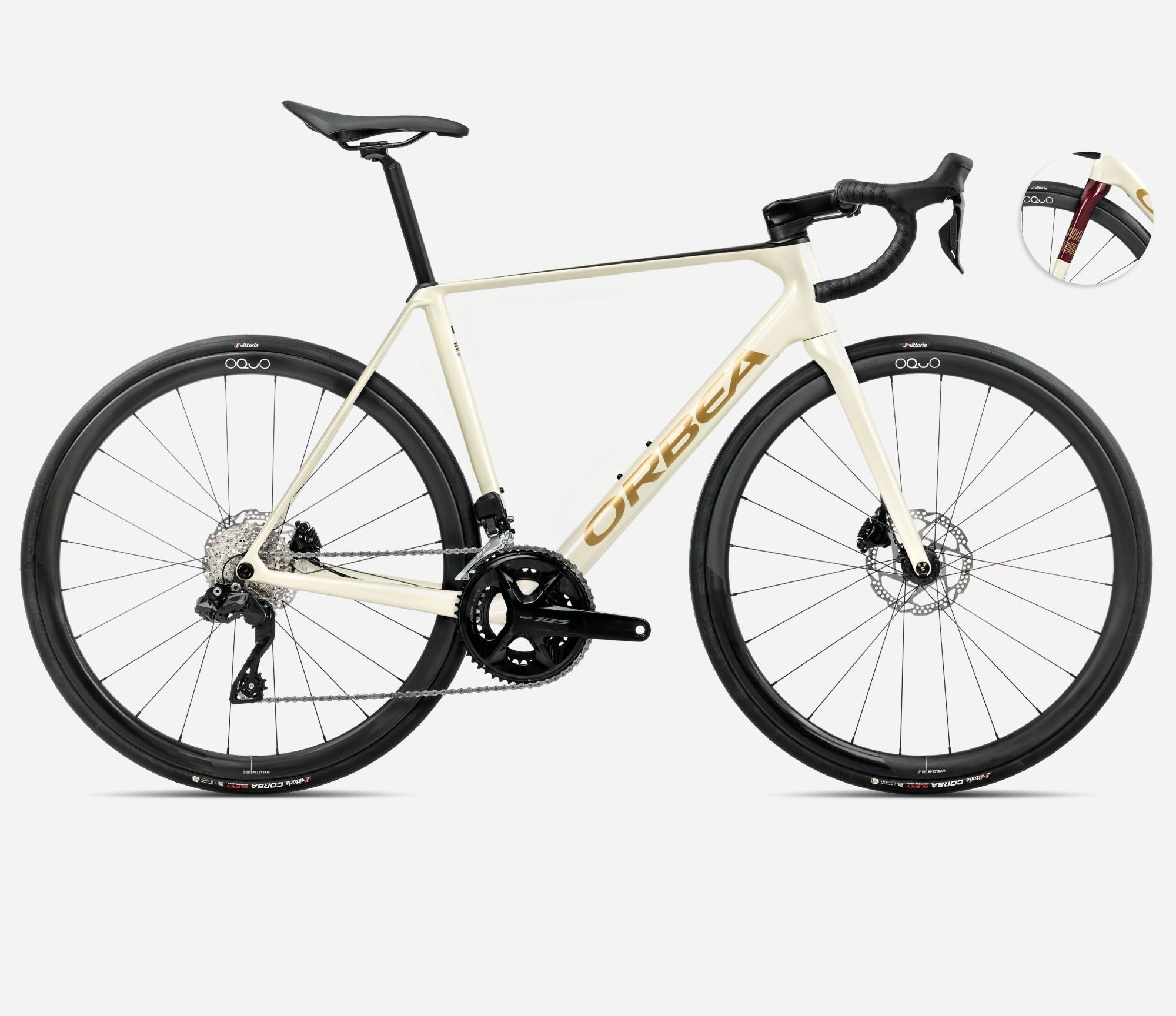 Orbea ORCA M35i White - Burgundy - Vulcano 2025