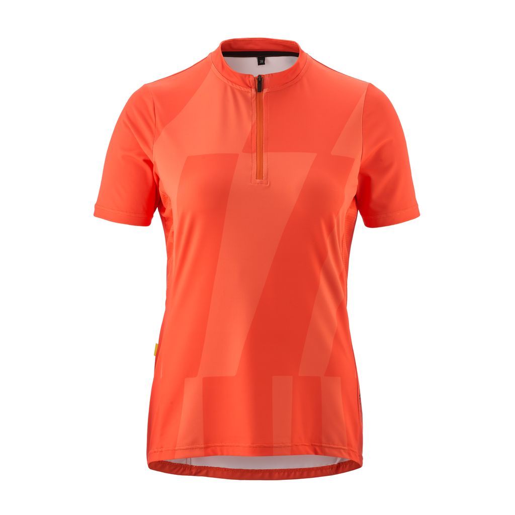 Gonso Adventure Jersey Halfzip W #Wähle Deine Farbe_fiesta red