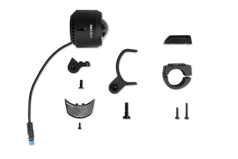 Acid E-Bike Frontlicht PRO-E 200 HB X-Connect - Liquid-Life #Wähle Deine Farbe_black