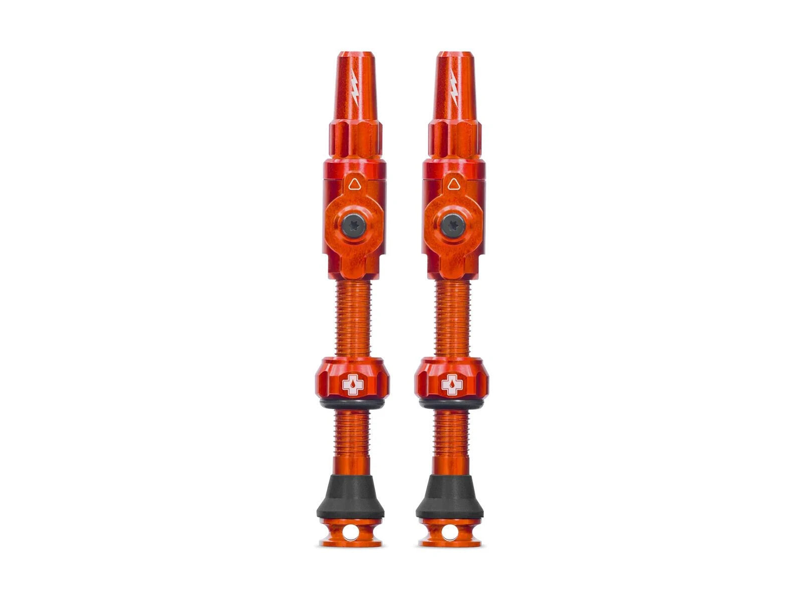 Muc Off Tubeless Valves Big Bore Lite #Wähle Deine Farbe_orange