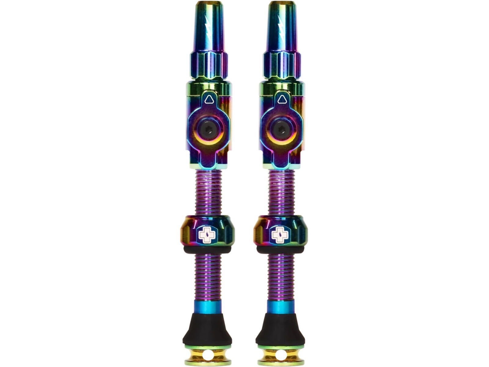 Muc Off Tubeless Valves Big Bore Lite #Wähle Deine Farbe_Iridescent