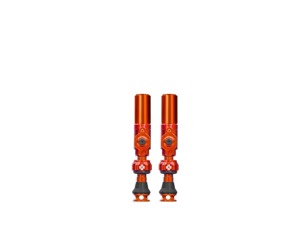 Muc Off Tubeless Valves Big Bore Hybrid #Wähle Deine Farbe_orange