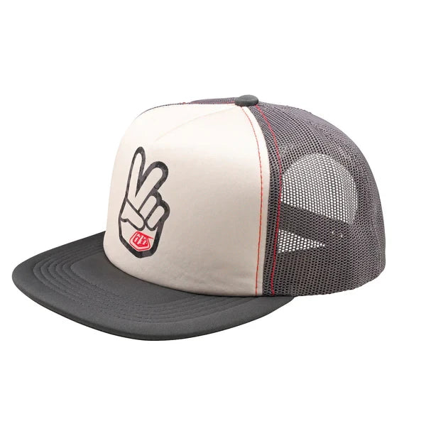 Troy Lee Designs Trucker Kappe Peace out vintage - Liquid-Life #Wähle Deine Farbe_white