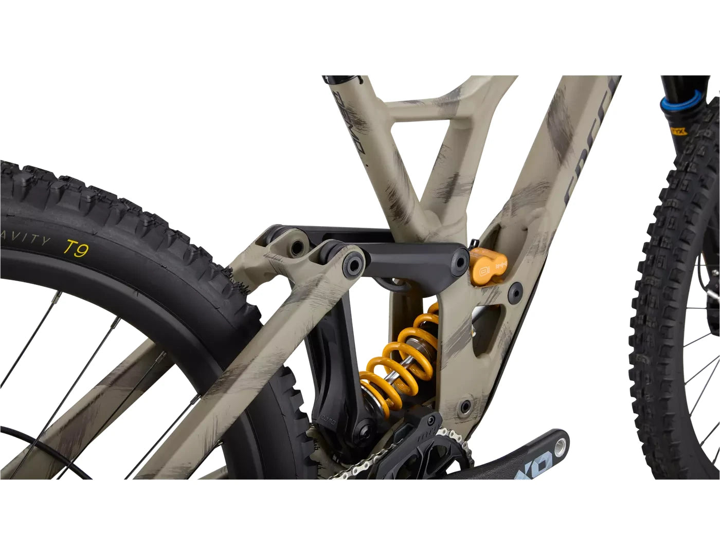 Specialized DEMO RACE TAUPE/BLACK/BRUSHED 2025