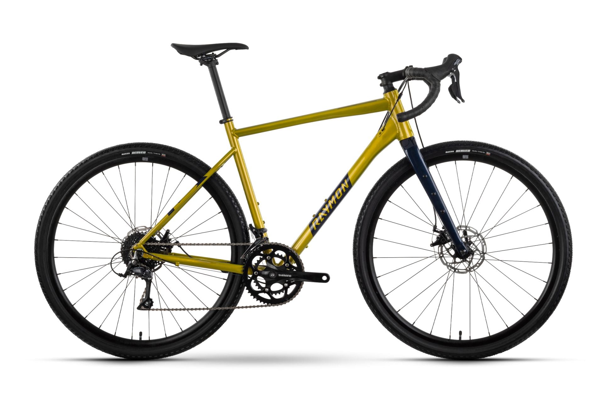 gravel bike gelb Raymon Territ 2025 mustard/steelblue: Dein robustes Offroad-Bike