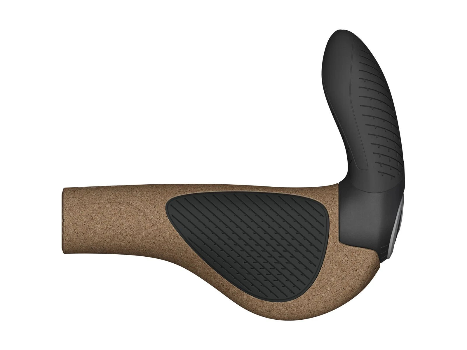 Ergon Lenkergriff GP3-S Evo Bio Kork mit Bar Ends kork L - Liquid-Life #Wähle Deine Farbe_schwarz