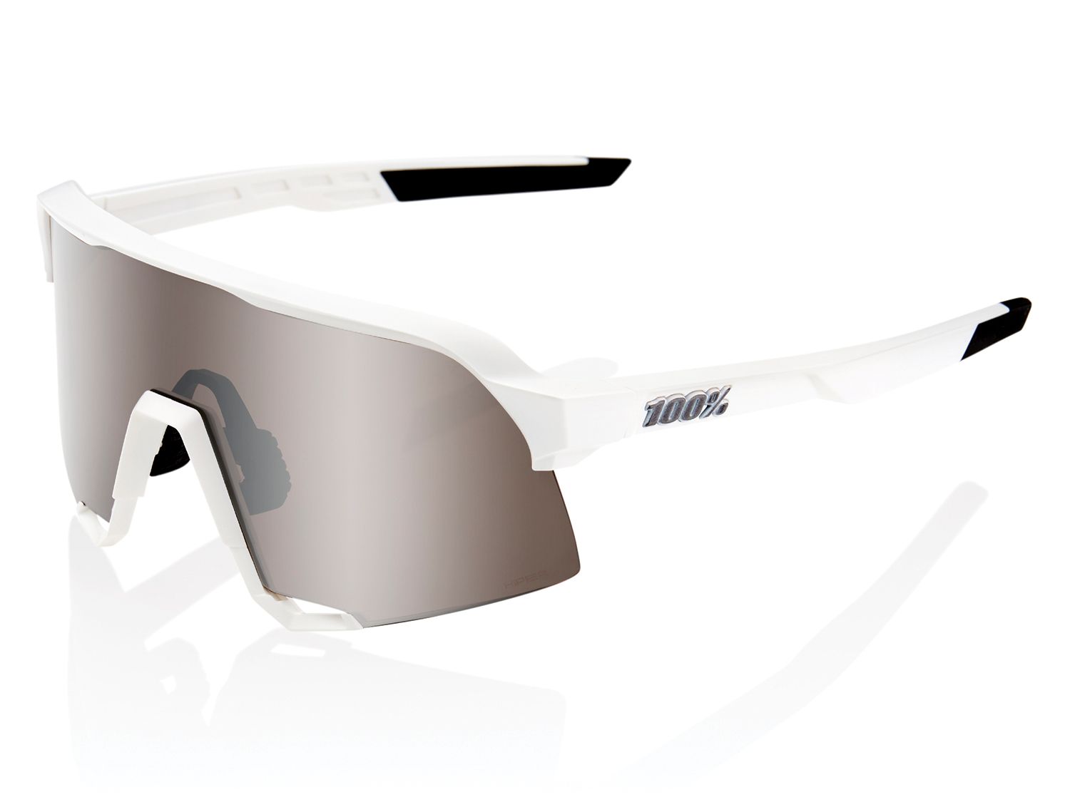 100% S3 - HiPER Mirror Lens - Liquid-Life #Wähle Deine Farbe_Matte White Silver