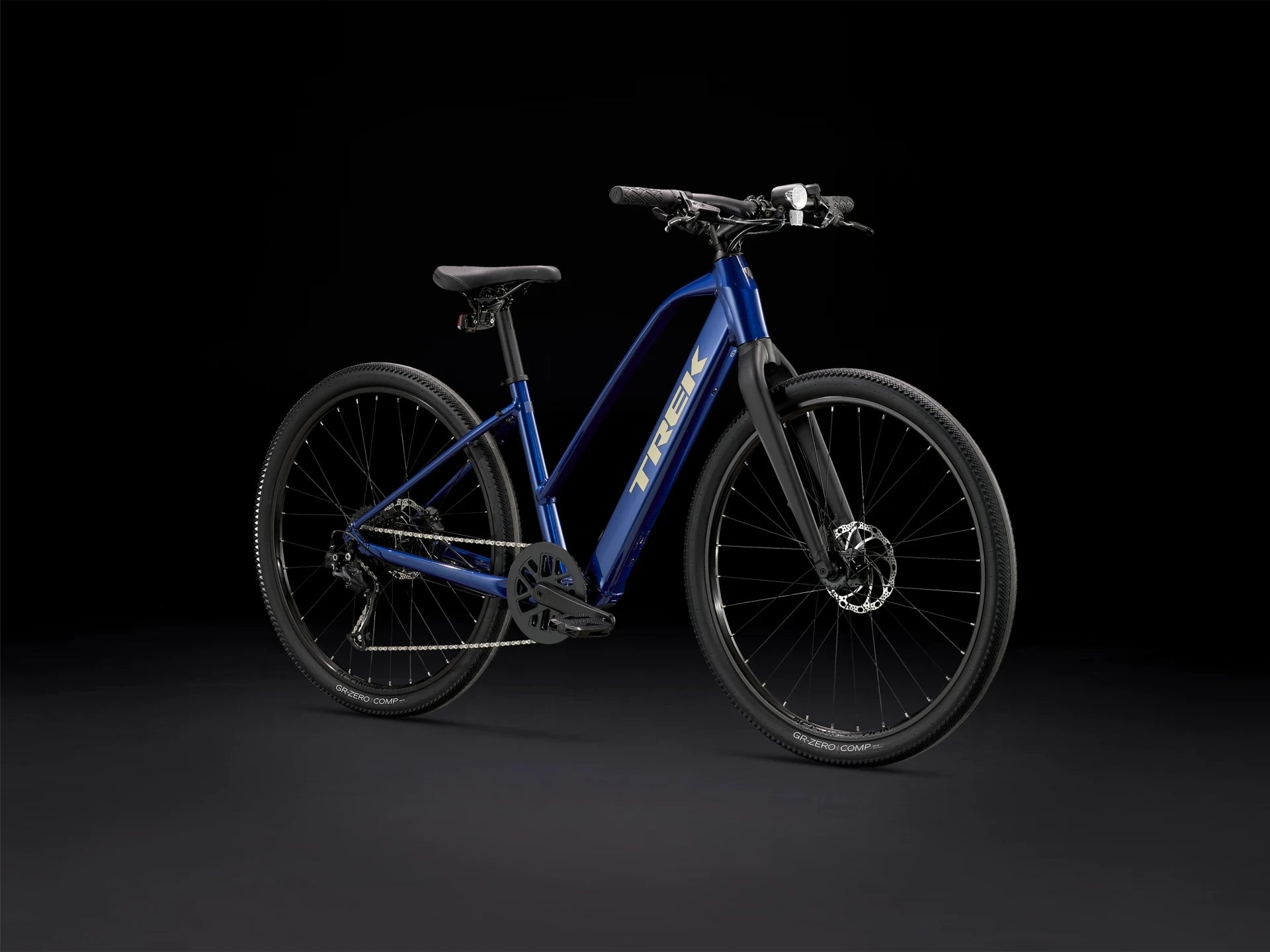 Trek Dual Sport+ 2 Stagger Hex Blue