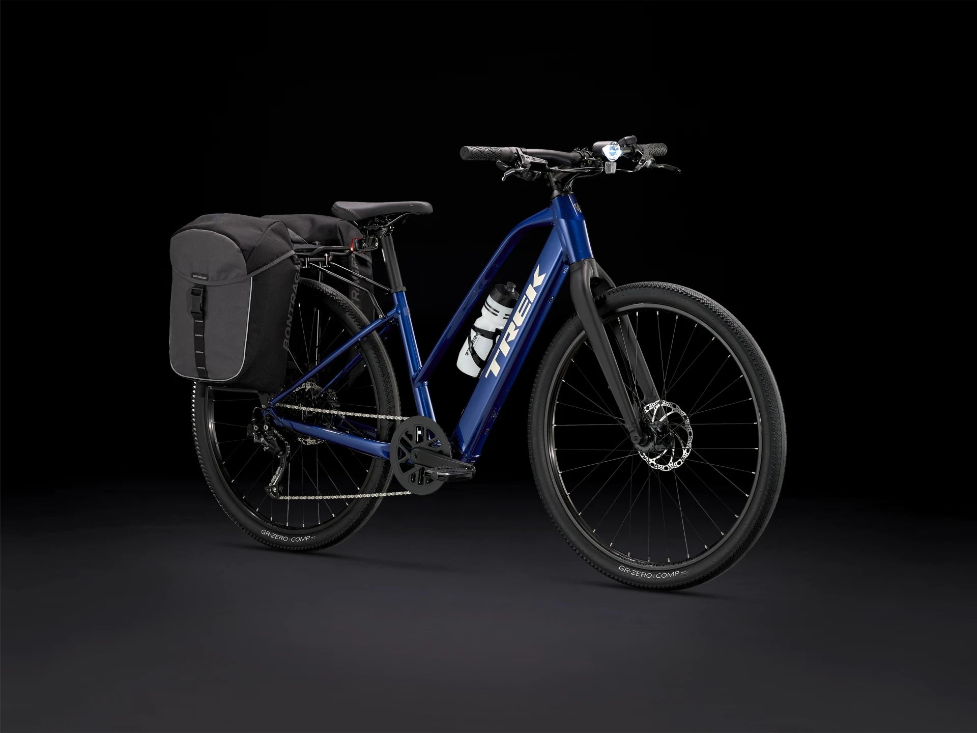 Trek Dual Sport+ 2 Stagger Hex Blue