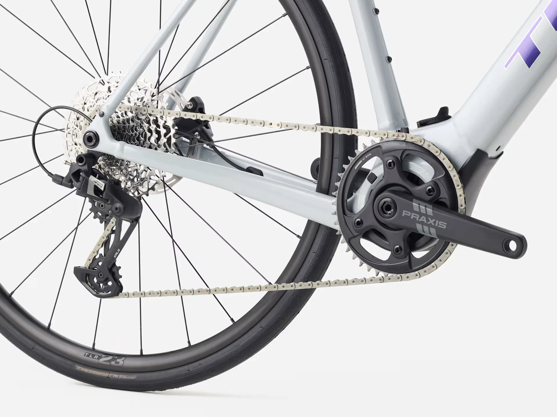 Trek Domane+ ALR 5 Plasma Grey Pearl 2026