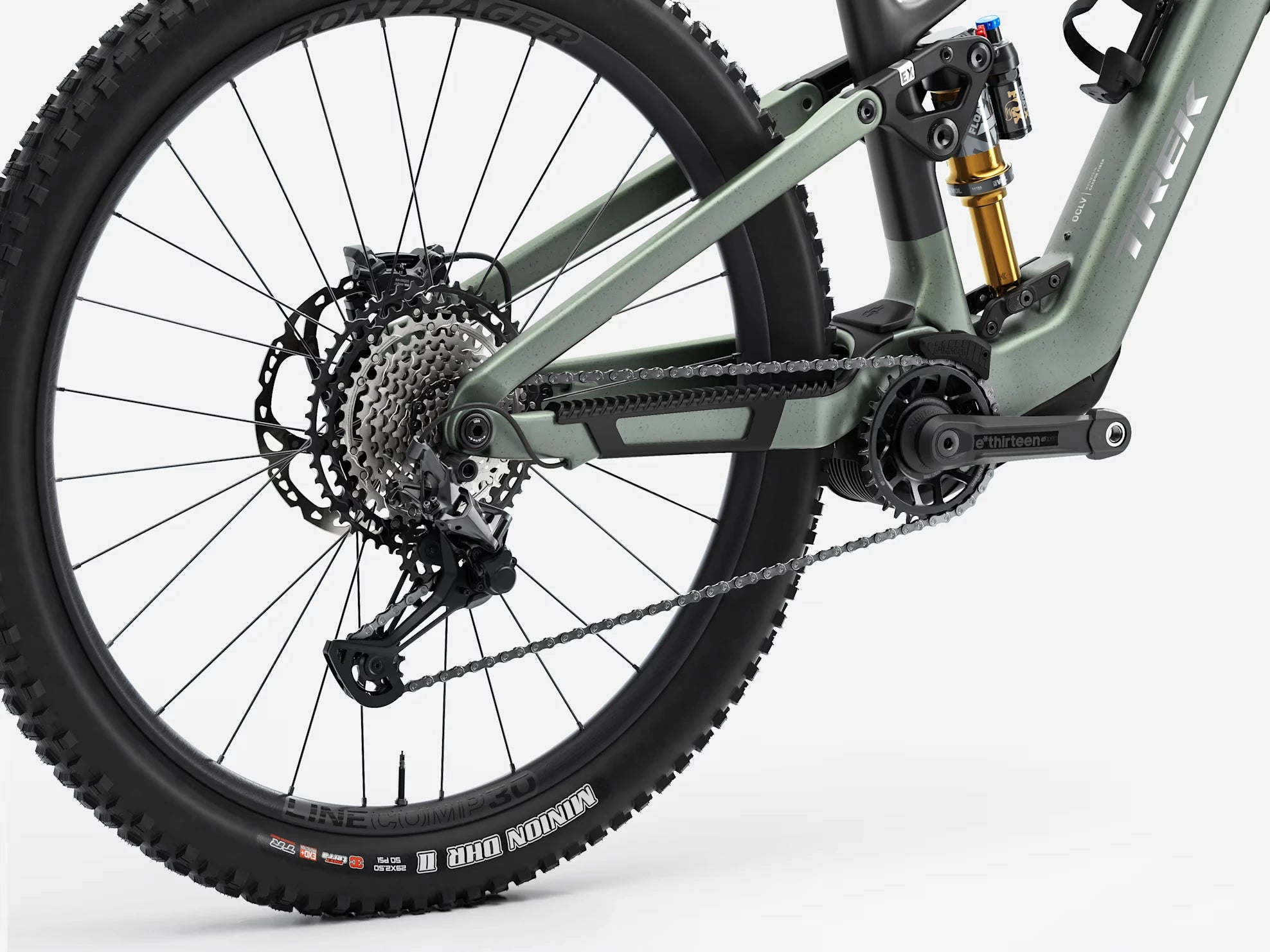 Trek Fuel+ EX 9.8 XT Gen 2 Lichen Green/Keswick Green Splatter 2027