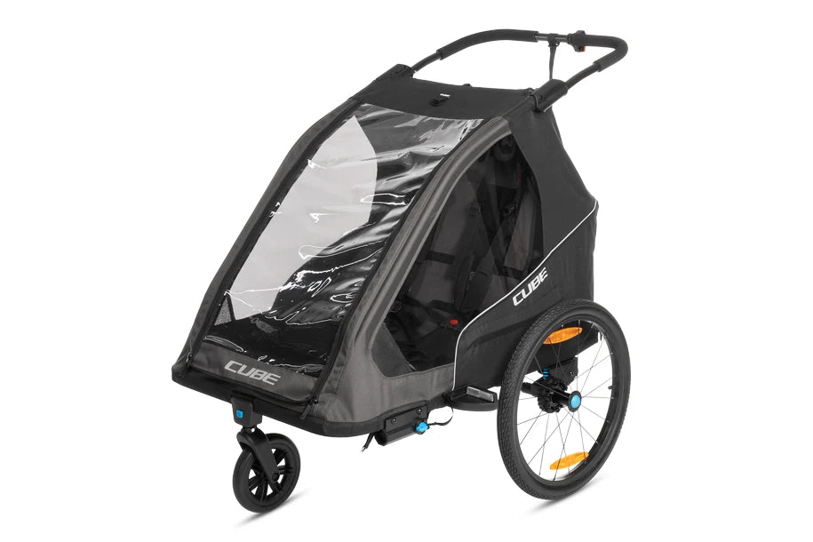 fahrradanhänger toys r us Cube Double PURE Kinderanhänger – Komfort & Sicherheit inklusive