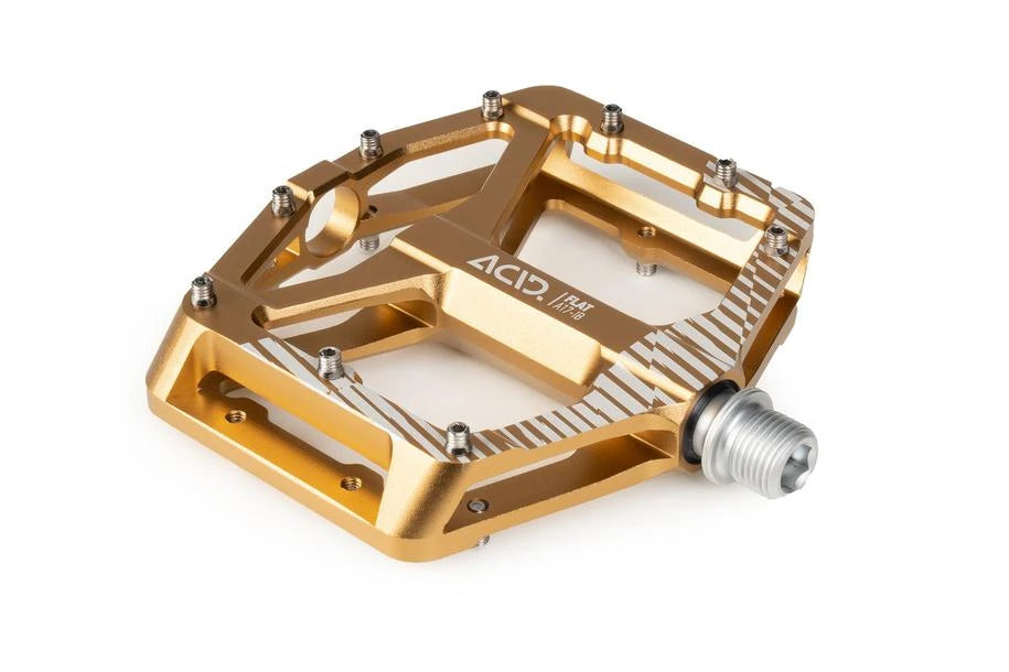 Acid Pedale FLAT A17-IB - Liquid-Life #Wähle Deine Farbe_gold