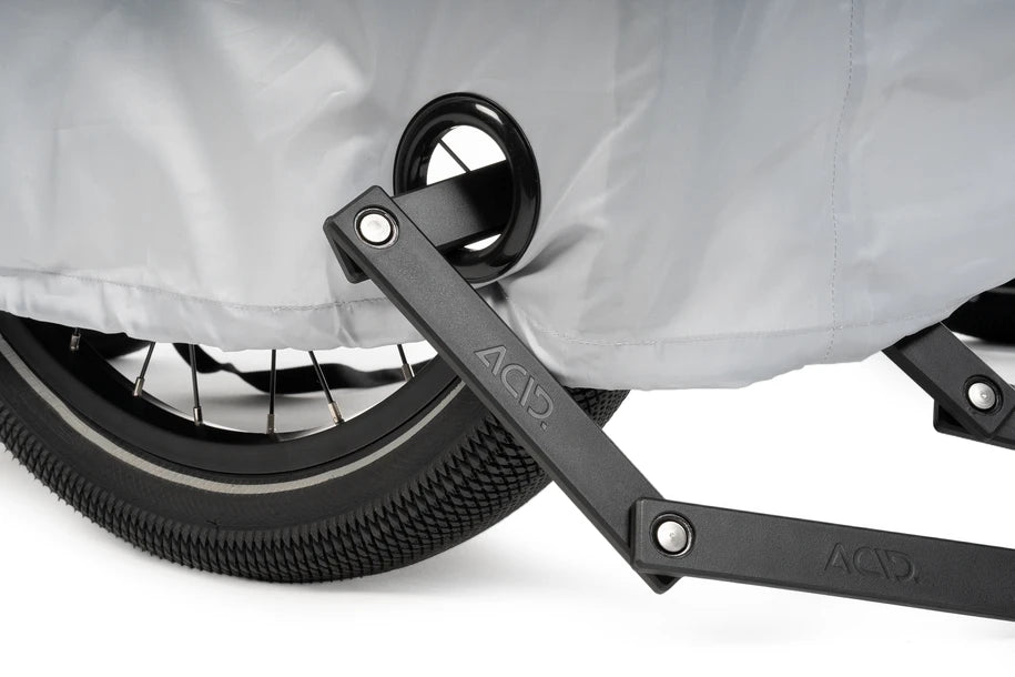 Cube Faltgarage für Fahrradanhänger - Liquid-Life #Wähle Deine Farbe_grey