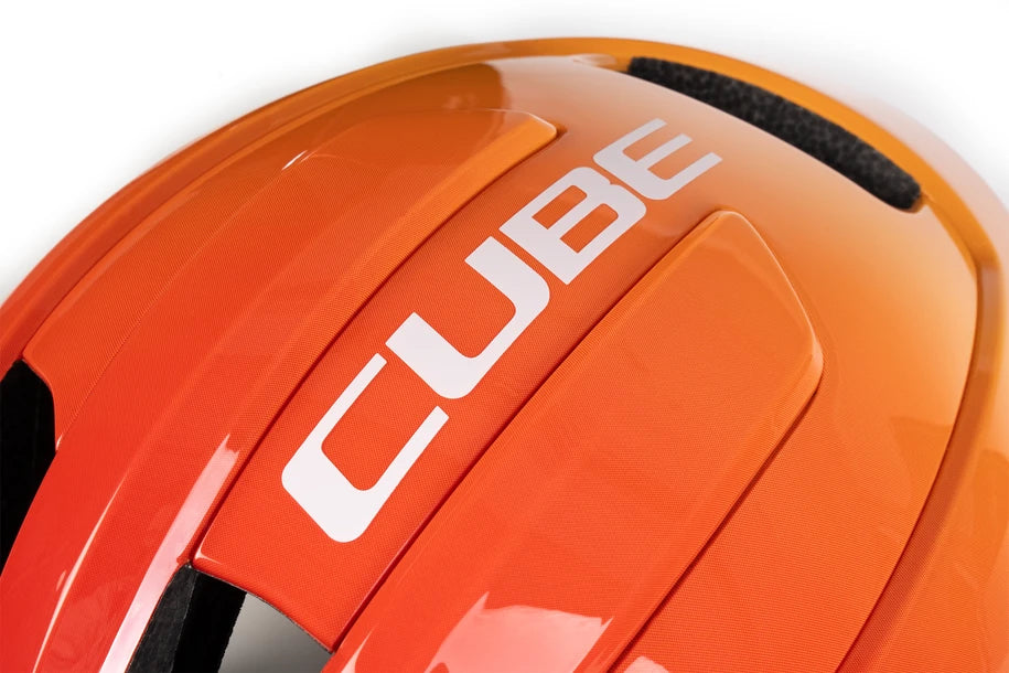 Cube Helm HERON Teamline - Liquid-Life #Wähle Deine Farbe_white'n'orange