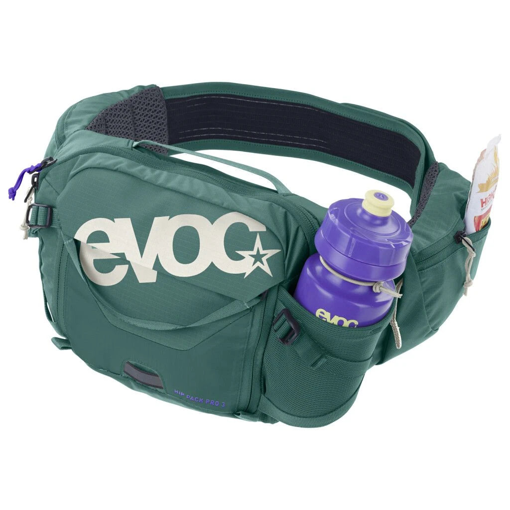 Evoc HIP PACK PRO 3 - Liquid-Life #Wähle Deine Farbe_bottle green
