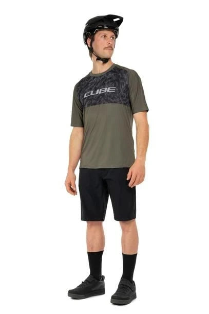 Cube MTB Trikot Matrix TM kurzarm - Liquid-Life #Wähle Deine Farbe_reed green