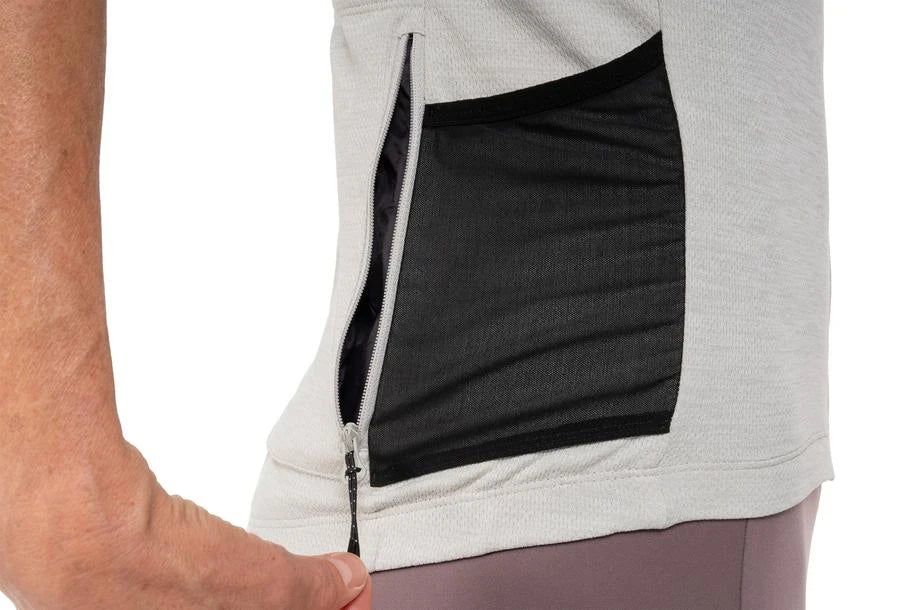Cube GRAVEL WS Trikot Full Zip CARGO kurzarm - Liquid-Life #Wähle Deine Farbe_grey