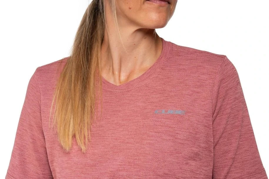 Cube GRAVEL WS Trikot kurzarm - Liquid-Life #Wähle Deine Farbe_rose
