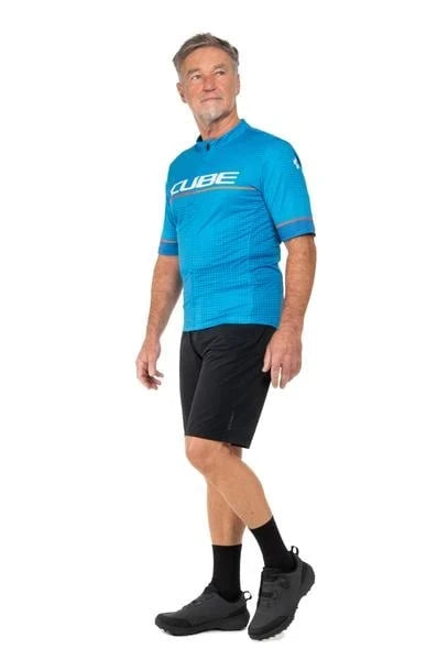 Cube Trikot CMPT TEAMLINE kurzarm - Liquid-Life #Wähle Deine Farbe_topas blue