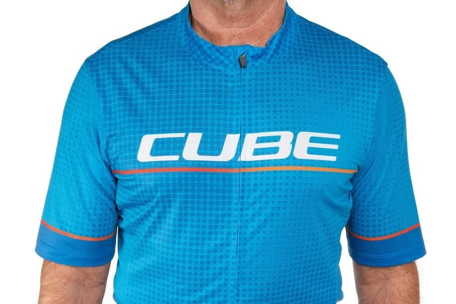 Cube Trikot CMPT TEAMLINE kurzarm - Liquid-Life #Wähle Deine Farbe_topas blue