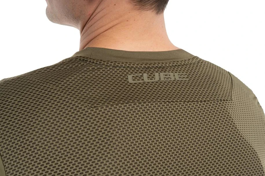 Cube MTB Rundhalstrikot PRO TM langarm - Liquid-Life #Wähle Deine Farbe_reed green