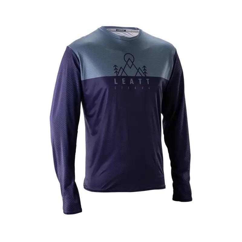 Leatt MTB Trail 3.0 Langarm-Trikot # Wähle deine Farbe_galaxyblue
