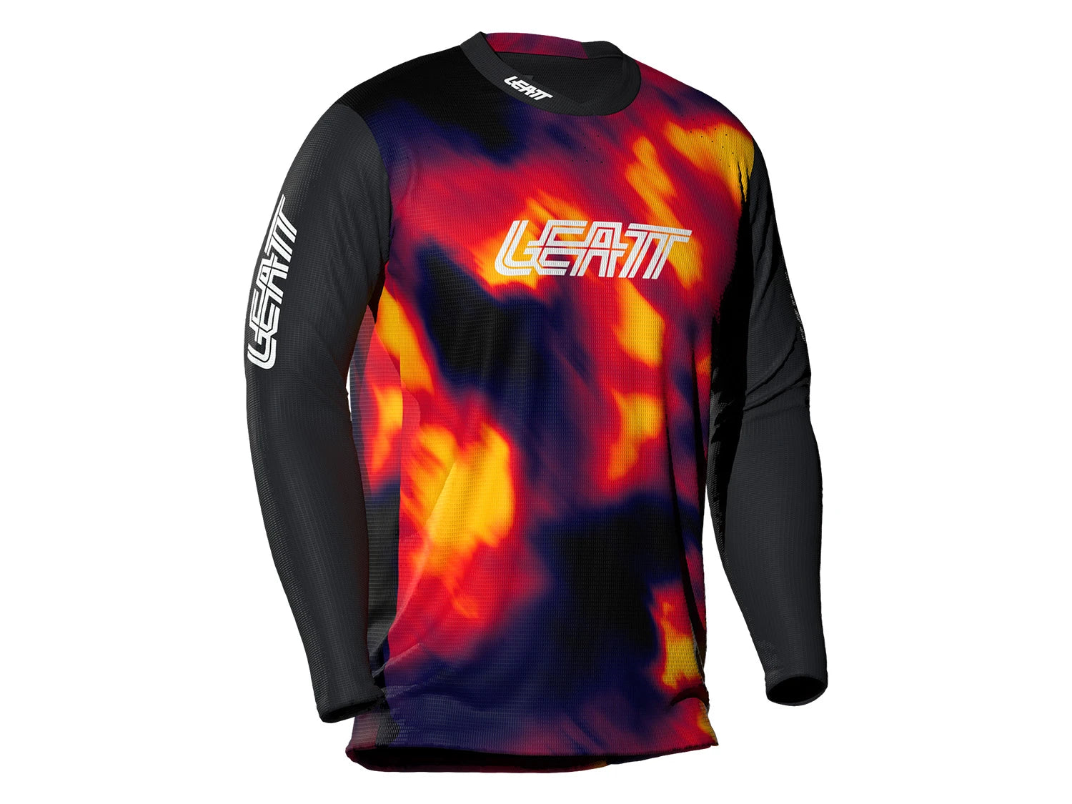 Leatt MTB Gravity 4.0 Junior Langarm-Trikot - Liquid-Life #Wähle Deine Farbe_heatmap red