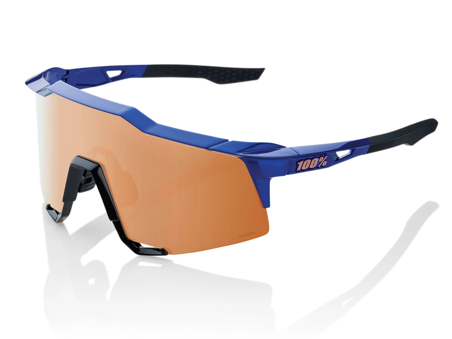 100% Speedcraft - HiPER Mirror Lens - Liquid-Life #Wähle Deine Farbe_Gloss Cobalt Blue