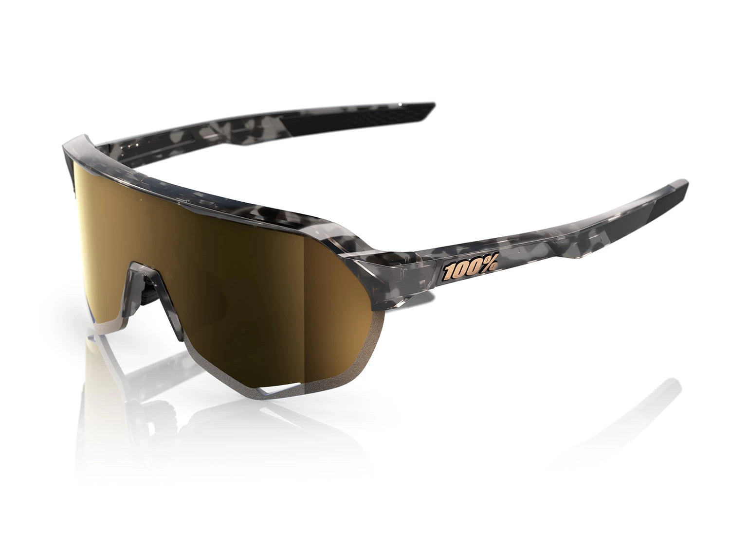 100% S2 - Mirror Lens - Liquid-Life #Wähle Deine Farbe_Gloss Black Havana