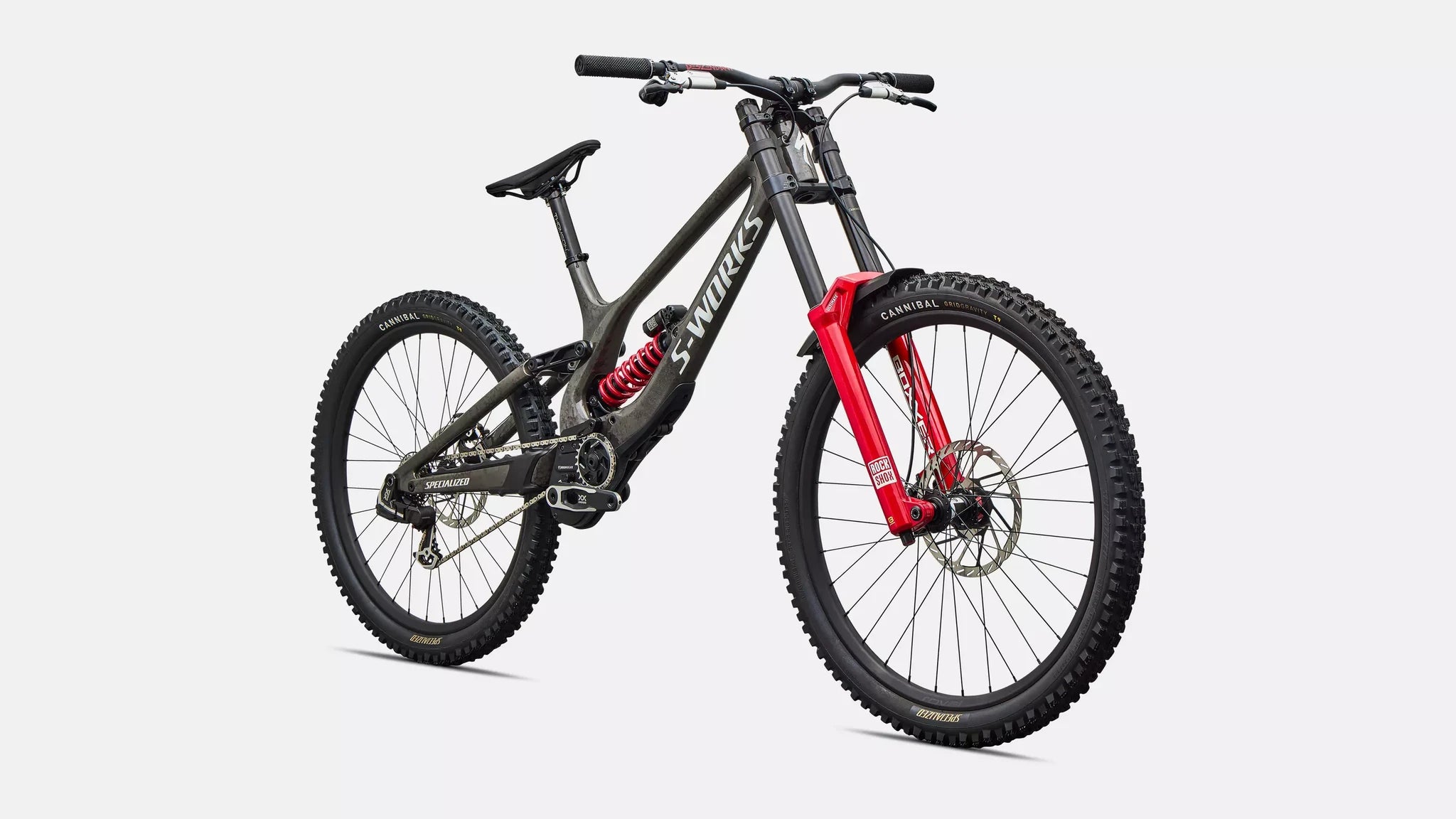 Specialized Demo 11 S-Works Charcoal/Dolomite Metallic/White 2027