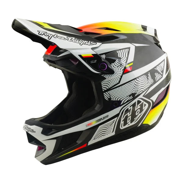 Troy Lee Designs D4 Carbon Mips Helm Lined Up - Liquid-Life #Wähle Deine Farbe_black